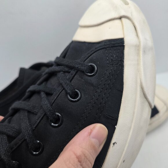 Converse x Hancock Vulcanised Articles Jack Purcell black sneakers | WMS 9.5 - Picture 4 of 11